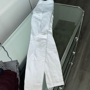 Lulu Lemon Swift Speed White Leggings Size 4